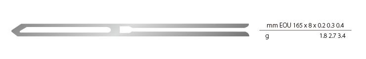 EOU 165x8x0.2开式停经片